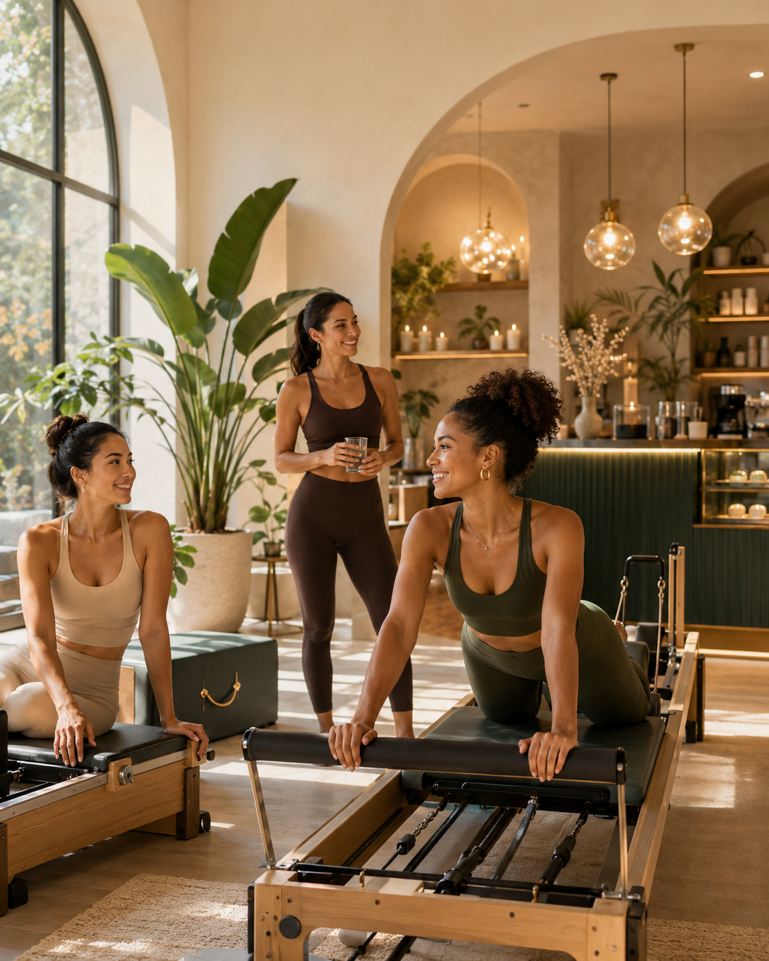Pilates class at C&B Wellness Studio and Café