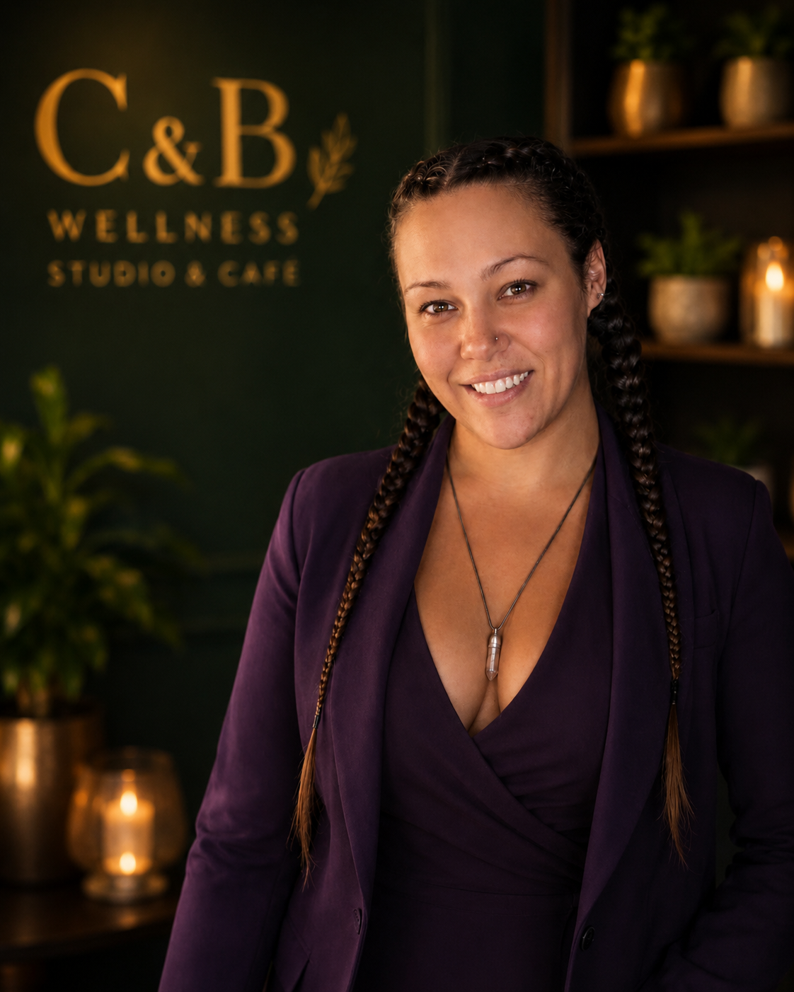 Erika, yoga, Pilates, and group fitness instructor